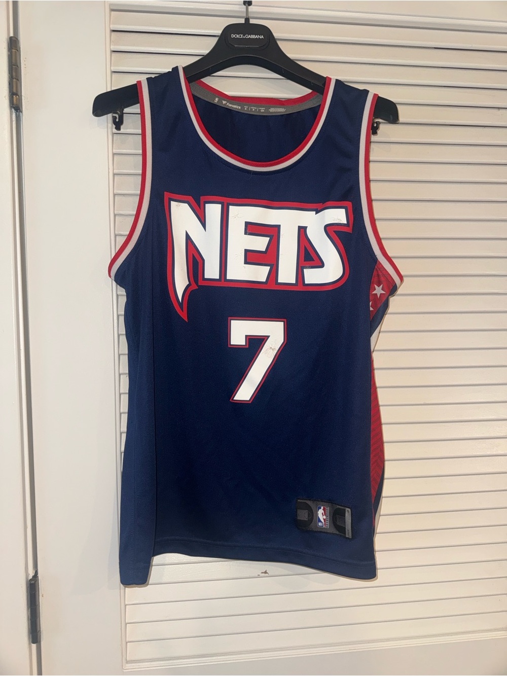 NBA Fanatics Kevin Durant Brooklyn Nets #7 Jersey